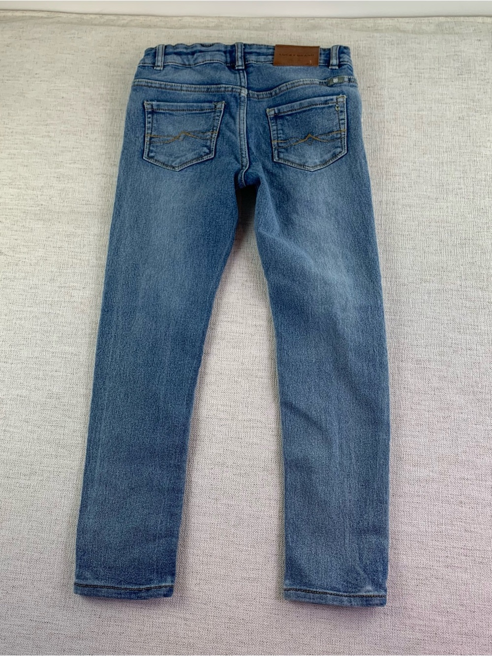 Lucky Brand girl's Zoe Skinny jeans adjustable waist size 8 - Picture 12 of 14